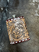 Load image into Gallery viewer, Leather Flask