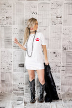 Load image into Gallery viewer, Cowboy Kisser T-Shirt Dress