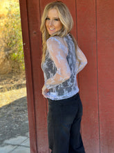 Load image into Gallery viewer, Violet Lace Long Sleeve
