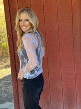 Load image into Gallery viewer, Violet Lace Long Sleeve

