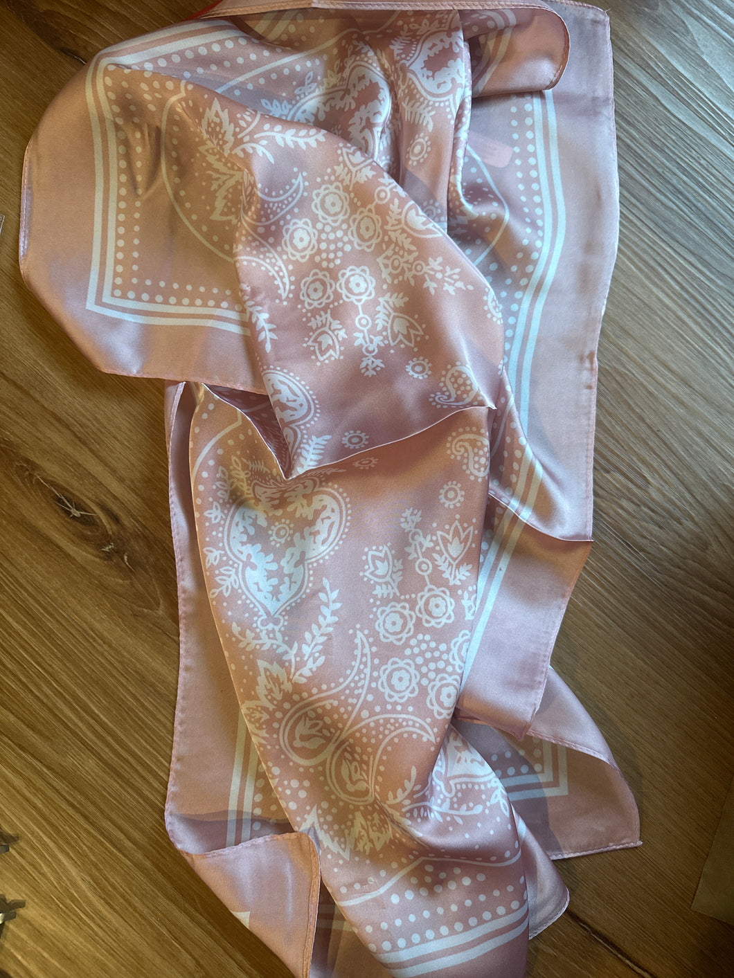 Light Pink Paisley