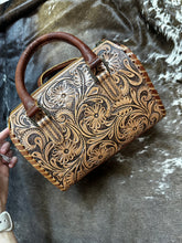 Load image into Gallery viewer, Tooled Hand Bag
