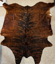 Load image into Gallery viewer, Brindle Jumbo Cowhide
