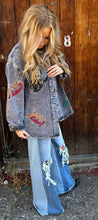 Load image into Gallery viewer, Wild West Embroidery Denim Jacket
