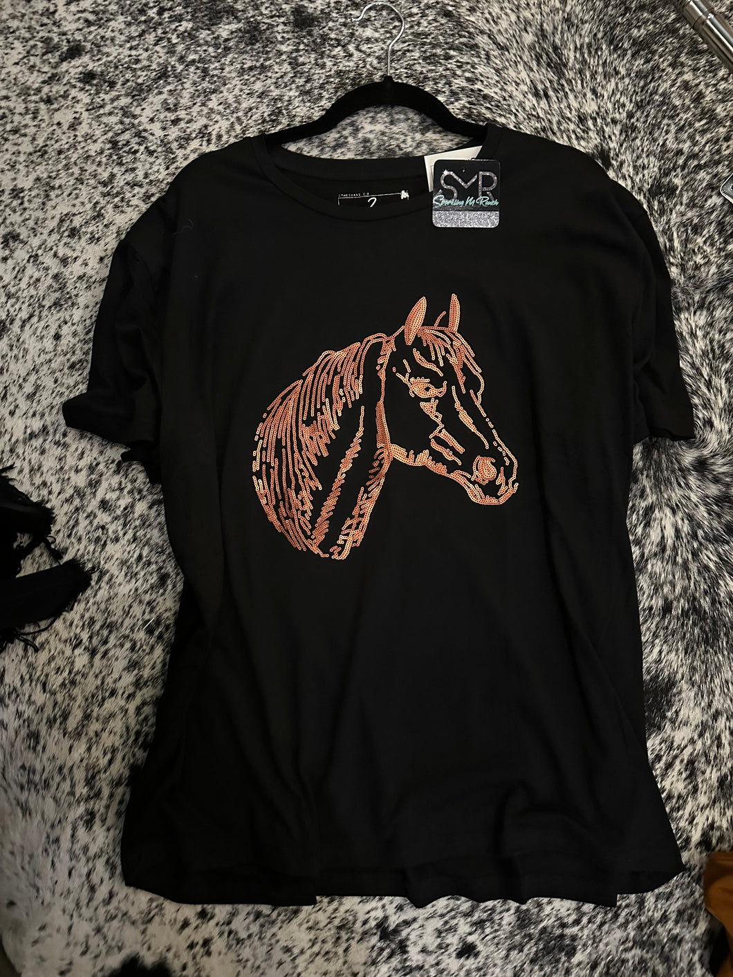 Holly Sequins Horse TShirt