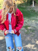 Load image into Gallery viewer, Cowgirl Social Club Bomber Jacket
