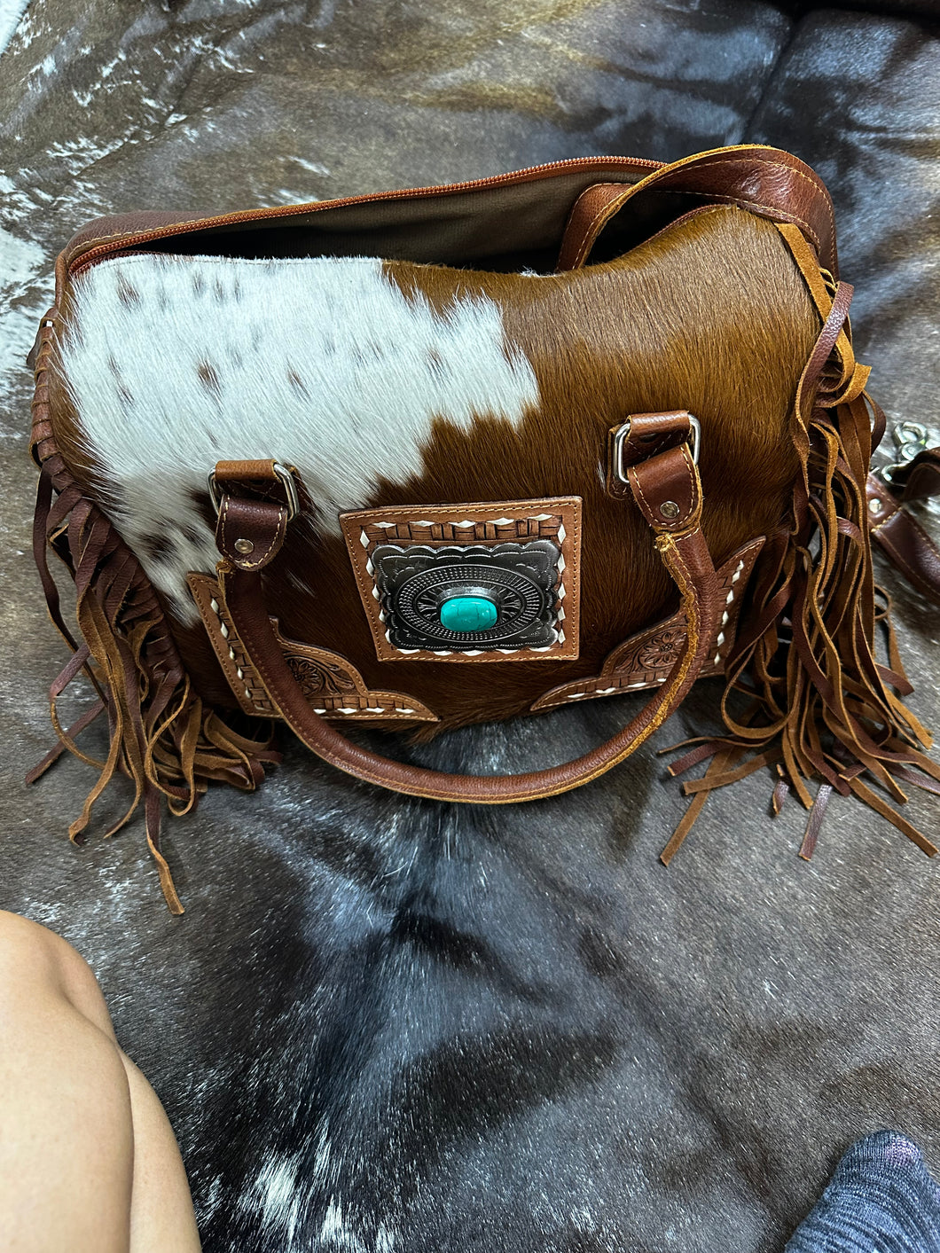 Conch Mini Duffle Bag.