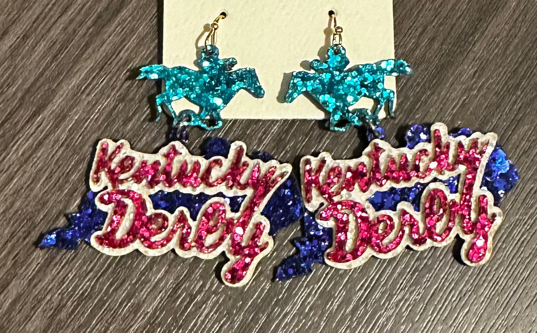 Kentucky Derby Earrings