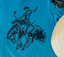 Load image into Gallery viewer, Let’s Ride Broncs Baby Graphic T-Shirt
