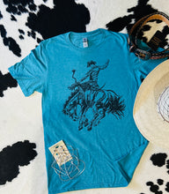 Load image into Gallery viewer, Let’s Ride Broncs Baby Graphic T-Shirt
