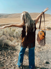 Load image into Gallery viewer, Upcycle Rope Bag Style Leather Purse by Keep It Gypsy
