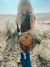 Load image into Gallery viewer, Upcycle Rope Bag Style Leather Purse by Keep It Gypsy
