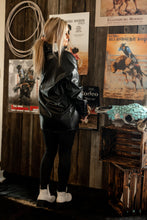 Load image into Gallery viewer, Faux Leather Jacket
