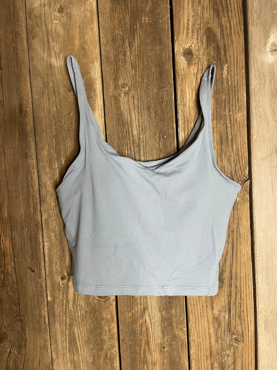 Crop Yoga Top With Padding